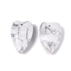 Synthetic Howlite Pendants&nbsp;G-Q601-28H