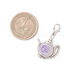 Acrylic Teapot Pendant Decorations&nbsp;HJEW-JM04730