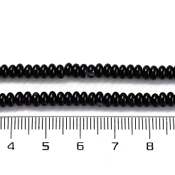 Natural Black Banded Agate(Dyed & Heated) Beads Strands&nbsp;G-C171-B02-02