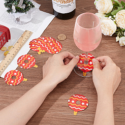 Paper Wine Glass Charms&nbsp;FIND-WH0436-28A