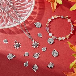 210Pcs Tibetan Style Alloy Pendants&nbsp;TIBEP-FH0001-12