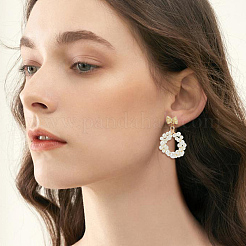 60Pcs Bowknot Alloy Stud Earring Findings&nbsp;FIND-BBC0004-63A