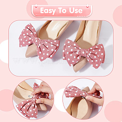 4Pcs 2 Styles Polyester Shoe Charms&nbsp;AJEW-PH0012-17