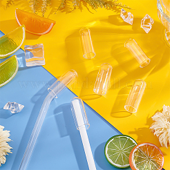 10Pcs Glass Dustproof Straw Cap&nbsp;AJEW-GA0006-69