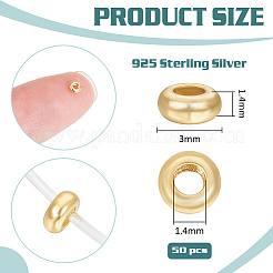 925 Sterling Silver Beads&nbsp;STER-BC0004-21A-G