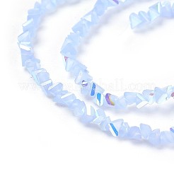 Imitation Jade Glass Beads Strands&nbsp;GLAA-F092-C02