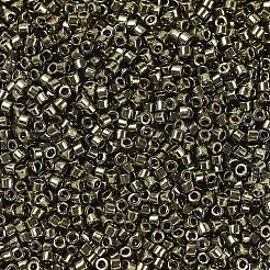 MIYUKIデリカビーズ  シリンダー  日本製シードビーズ  11/0  （db0456)亜鉛メッキオリーブ  1.3x1.6mm  穴：0.8mm  約2000個/10g&nbsp;X-SEED-J020-DB0456