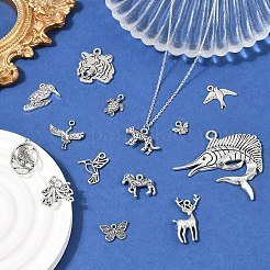 40Pcs 20 Styles Tibetan Style Alloy Pendants&nbsp;TIBE-YW0002-10