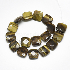 Natural Tiger Eye Beads Strands&nbsp;G-S357-D02-01