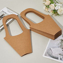 20Pcs Kraft Paper Hand-held Bouquet Bag&nbsp;CARB-GF0001-02