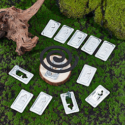 30Pcs Iron Mosquito Coil Findings&nbsp;FIND-CN0001-79B