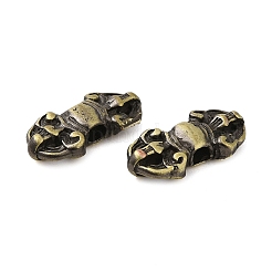 Tibetan Style Rack Plating Brass Connector Charms&nbsp;KK-Q805-36AB