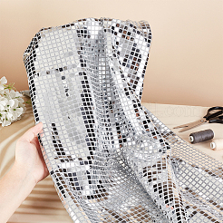 Sequin Polyester Fabric&nbsp;AJEW-WH0348-452B