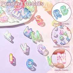 Acrylic European Beads&nbsp;OACR-CJC0006-36B