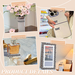 3ヤードガラスホットフィットラインストーン  ジェット  12mm&nbsp;DIY-WH0622-385B