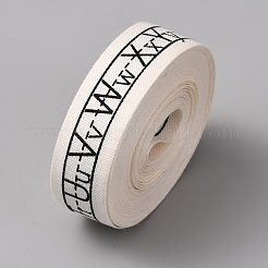 Cotton Ribbons&nbsp;SRIB-WH0011-474C