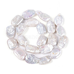 Natural Baroque Keshi Pearl Beads Strands&nbsp;PEAR-S020-D05-01
