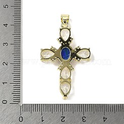 Natural Lapis Lazuli Pendants&nbsp;G-P585-04G-06
