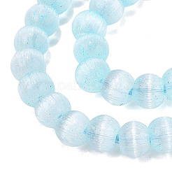 Glass Imitation Cat Eye Beads Strands&nbsp;GLAA-N075-01A-03