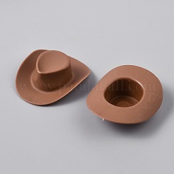 プラスチック製の人形の帽子  シエナ  54.5x46.5x17.5mm  内径：26x23.5mm&nbsp;AJEW-WH0270-853