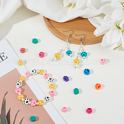 Handmade Polymer Clay Beads Strands&nbsp;CLAY-AR0001-02