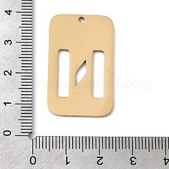 304 Stainless Steel Pendants&nbsp;STAS-D200-01N-G