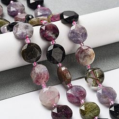 Natural Tourmaline Beads Strands&nbsp;G-NH0004-042