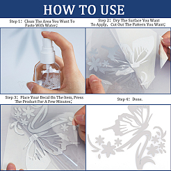 PVC Butterfly Car Decals&nbsp;ST-WH0005-02A