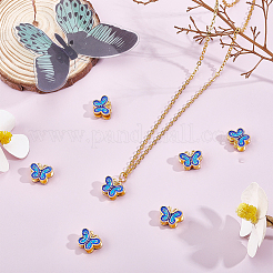 6Pcs Handmade Cloisonne Beads&nbsp;CLB-BBC0001-02