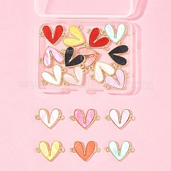 18Pcs 9 Colors Alloy Acrylic Connector Charms&nbsp;FIND-FS0004-33