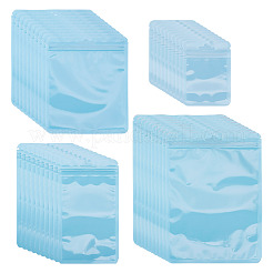 40Pcs 4 Styles Rectangle Plastic Yin-Yang Resealable Packaging Bags&nbsp;ABAG-TA0001-23A