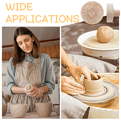 Beech Wood Cookie Molds&nbsp;AJEW-WH0083-45C
