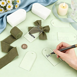 50Pcs Arch Plastic Table Place Cards&nbsp;FIND-WH0752-213