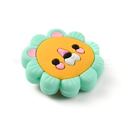 Silicone Beads&nbsp;SIL-WH0001-28B
