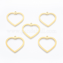 201 Stainless Steel Pendants&nbsp;STAS-N090-LA935-2
