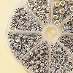 372Pcs 8 Style Tibetan Style Alloy Beads&nbsp;FIND-FS0001-32