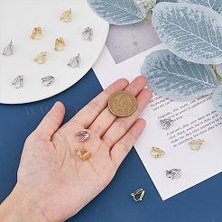 16Pcs 8 Style Alloy Clip-on Earring Findings&nbsp;FIND-FH0008-05
