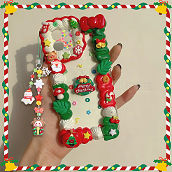 DIY Christmas Mobile Phone Strap Kit&nbsp;DIY-SC0032-70