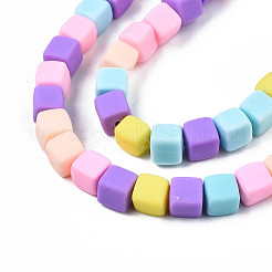 Handmade Polymer Clay Beads Strands&nbsp;LS-CLAY-N008-060-04