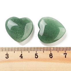 Heart Natural Green Aventurine Palm Stones&nbsp;G-C134-06A-15