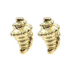 Brass Stud Earrings&nbsp;EJEW-H157-01G-02