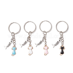 Alloy Enamel Pendant Keychains&nbsp;KEYC-JKC01269
