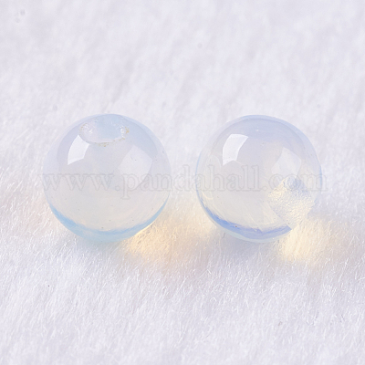オパールビーズ  片穴  ラウンド  4mm  穴：1mm&nbsp;G-K275-27-4mm-1