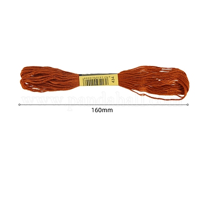 コットンミシン糸  シエナ  3mm  約8.57ヤード（7.84m）/かせ&nbsp;PW-WG34D89-39-1