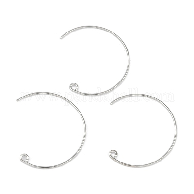 Brass Earring Hooks&nbsp;KK-C069-01P-1
