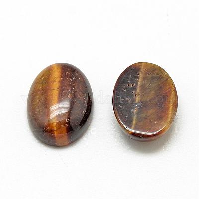 Natural Tiger Eye Cabochons&nbsp;G-R415-30x40-35-1