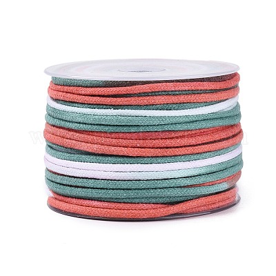 50M Segment Dyed Macrame Cotton Cord&nbsp;OCOR-Q060-01A-09-1