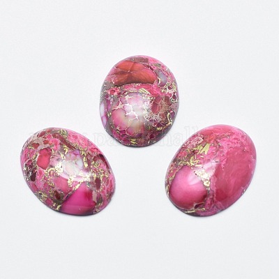 Regalite/Imperial Jasper/Sea Sediment Jasper Cabochons&nbsp;G-E464-42N-1