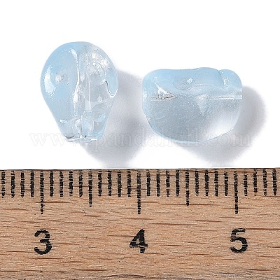 Baking Paint Glass Beads&nbsp;GLAA-S202-17I-1