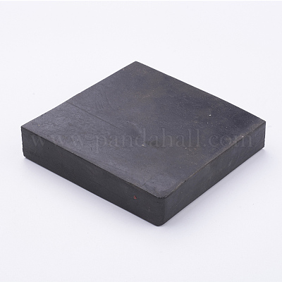 四角いゴムブロック  エラスティック  ブラック  10x10x2cm&nbsp;TOOL-WH0018-06-1